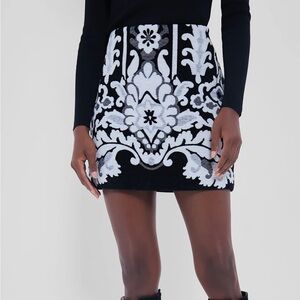 Tuckernuck Knit Jacquard Catania Mini Skirt